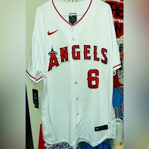 NWT Nike Authentic Players L.A. Angels Anthony Rendon Jersey Mens 2XL/52.